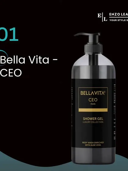 For a bold and confident start to your day, I recommend the CEO shower gel from Bella Vita. It has a powerful, masculine fragrance that lingers nicely on the skin.