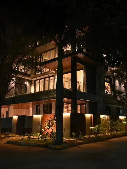 A duplicate image of the exterior of 'The Nest' project.