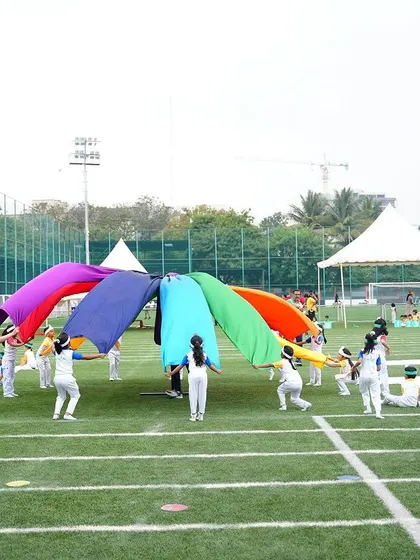 From quiet meditation and yoga poses in the classroom to the energetic races and team drills on Sports Day, we focus on holistic child development. These activities help build physical strength, coordination, and the spirit of sportsmanship.