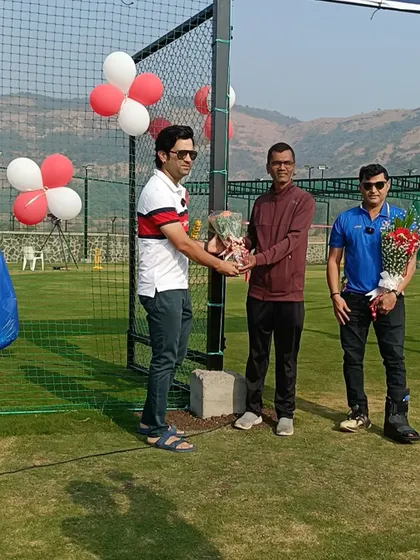 More moments from our inauguration, celebrating the team and visionaries who brought the SPJ-Pravin Tambe Cricket Academy to life.