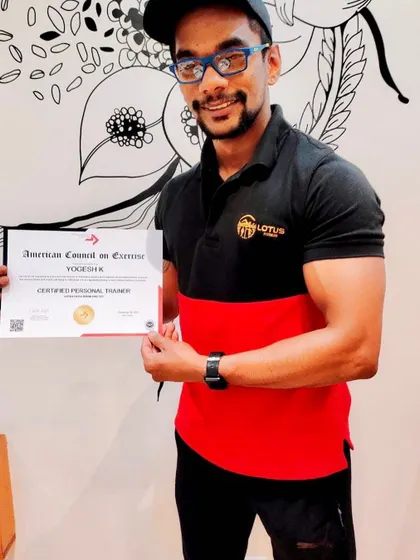Congratulations to Yogesh K on passing the ACE Personal Trainer exam. His determination and hard work during the course were outstanding, and we wish him a very bright future.