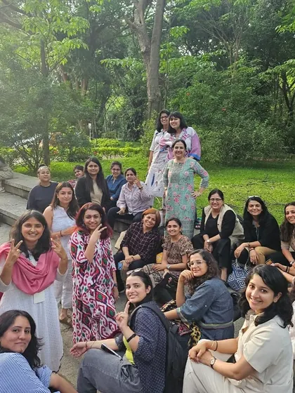 More happy moments with my fellow entrepreneurs at IIMB. We created a strong, supportive community, sharing challenges and celebrating successes together.