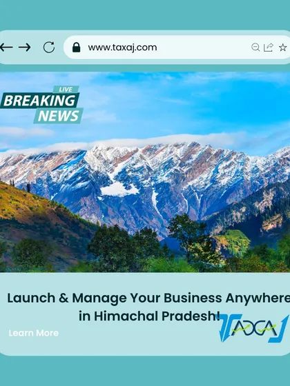 **Launch Your Venture in Himachal Pradesh.** Our team offers end-to-end support for entrepreneurs in Himachal Pradesh, from company incorporation to navigating the state's specific regulatory requirements.