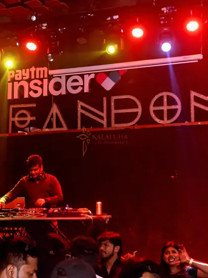 Behind the decks at Fandom, one of Bangalore's legendary live music venues. I thrive on reading the room and connecting with the crowd, ensuring the music is always on point for the party animals of our city.