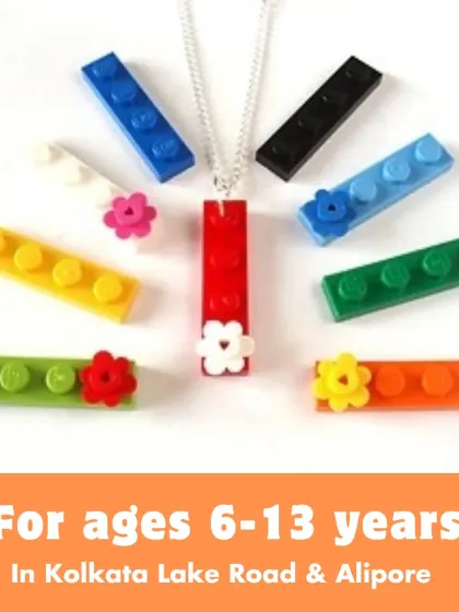This workshop for ages 6-13 in Kolkata lets kids design their own keychains, earrings, rings, and necklaces.
