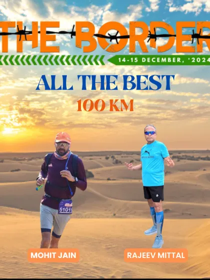 More of our 100 KM warriors for The Border Race. They are ready for the ultimate test of endurance.