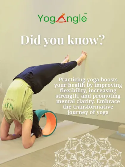 Did you know that a regular yoga practice boosts your health by improving flexibility, increasing strength, and promoting mental clarity? We invite you to embrace the transformative journey of yoga with us.