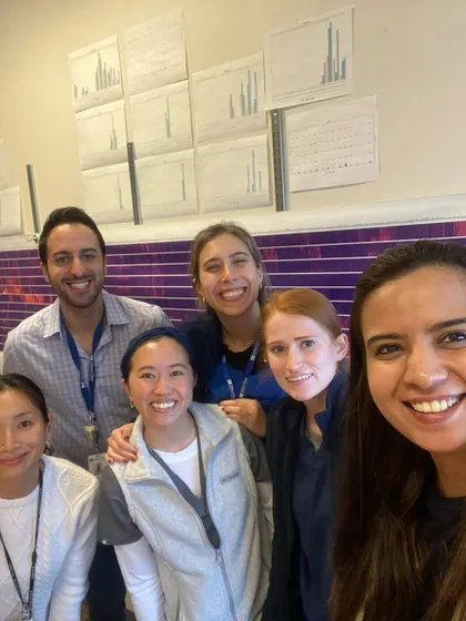 A selfie with the brilliant and dedicated research team at Dr. Harris's lab. The amount of intense, high-level research happening here is spectacular and gives so much hope for the future of Vitiligo treatment.