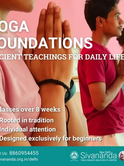 Our Yoga Foundations course is rooted in tradition and designed for beginners. We provide individual attention in small groups to help you build confidence for a lifelong practice.