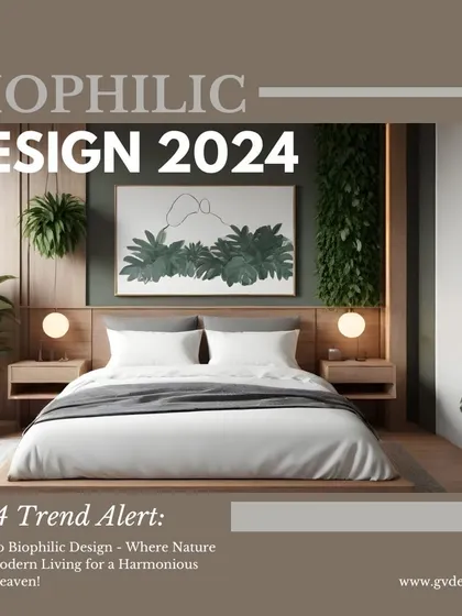 We stay ahead of design trends to bring you the best. Biophilic design, which brings natural elements indoors and outdoors, is a key trend that promotes well-being and creates a harmonious connection between your home and the natural world.