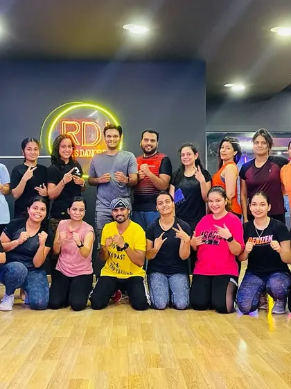 Our Bollyfit squad, a community of fitness enthusiasts.