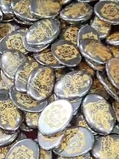 A pile of pyrite stones, each a small beacon of high-frequency energy. These are powerful tools for attracting abundance and new opportunities, especially when energized during specific rituals.