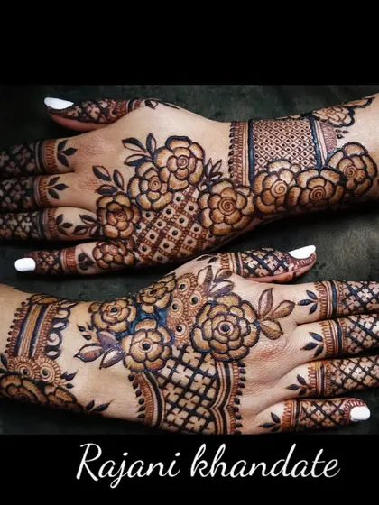 This collection showcases more of my diverse design work. Each piece is a unique blend of floral, geometric, and traditional patterns, demonstrating the versatility of mehndi art.