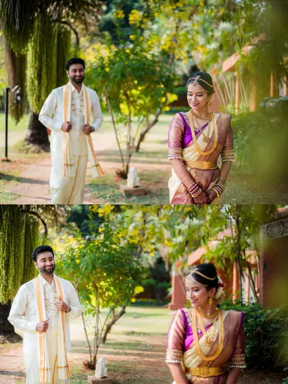 The "first look" between the bride and groom is always a magical moment. We capture the groom's reaction and the bride's beauty in this special sequence.