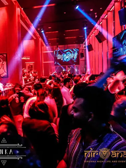 The dance floor is packed at my event in Dubai. I can cater to diverse musical tastes, including global commercial and Bollywood tracks.