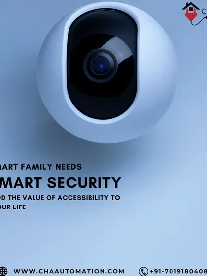 This compact indoor security camera is an essential component of a smart security setup for a modern family. It adds a layer of accessibility and awareness inside your home.