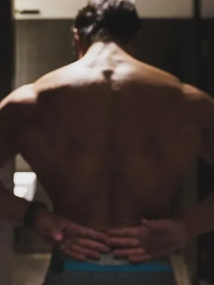 Someone out there is working harder than you. This back shot is a reminder to never get too comfortable.