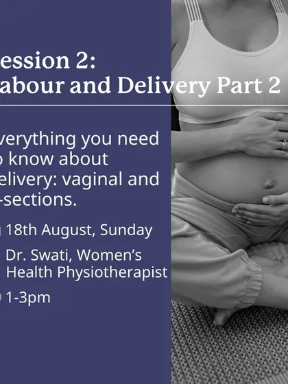 Our classes cover everything you need to know about delivery, including both vaginal and C-sections, so you can feel informed and prepared.