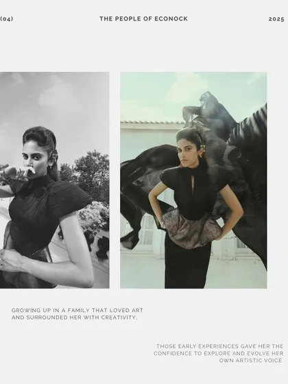 This spread from the "People of Econock" feature includes some of my own photography, showing a beautiful synergy between my work and their brand.