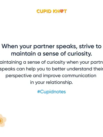 This is a duplicate of the previous image, reinforcing the idea of listening with curiosity.