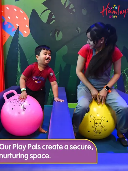 My Play Pals create a secure, nurturing space where kids feel comfortable to be themselves, explore, and play with confidence.