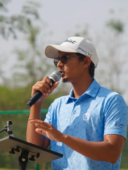 Our coaches are constantly on the range, providing hands-on instruction. From demonstrating a swing path to analyzing a student's setup, these moments of direct mentorship are where real progress is made.