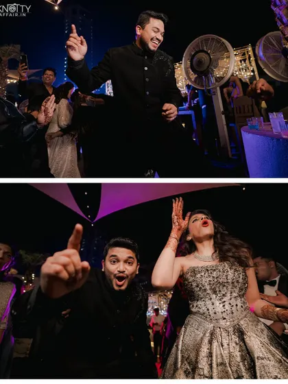 High-energy, candid shots from the dance floor. We capture the groom and bride letting loose and having the time of their lives.