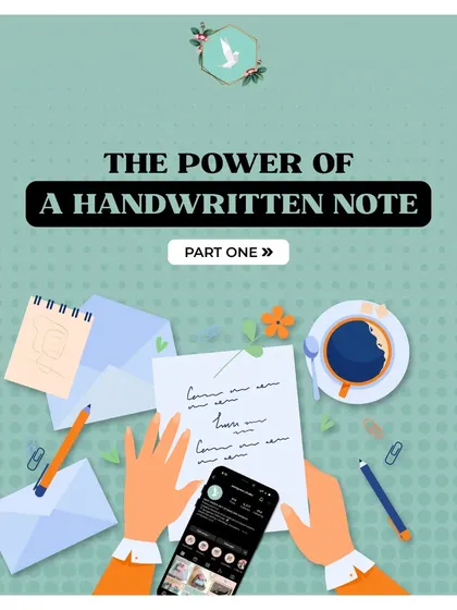 We believe in the power of a handwritten note. It adds a personal touch, creates a deeper emotional connection, and turns a simple gift into a treasured memory.