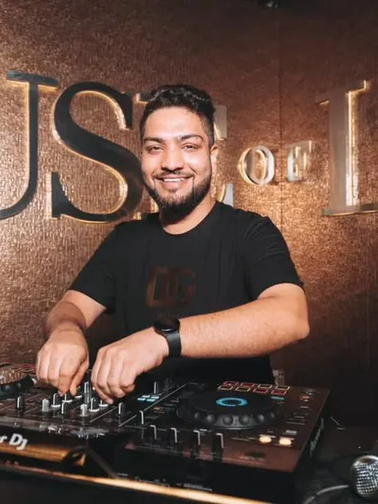 A smiling shot of me at my workstation at House of Lords. I take pride in my craft and the setup I use to deliver the best sound.