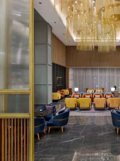 Additional media from the Holiday Inn, Lucknow project. These visuals provide further insight into the design of the lounges, dining areas, guest rooms, and other public spaces, highlighting our commitment to creating a cohesive and culturally resonant hospitality experience.