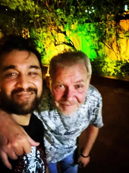 Bumped into a legend and one of my oldest brothers in the scene, Franke from Koxbox. It had been ages!