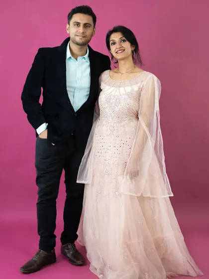 A moment just for mom and dad. While the kids are busy, we love to sneak in a few beautiful portraits of the couple who started it all.