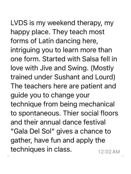 A duplicate of Nanditha's testimonial, emphasizing how our studio becomes a happy place and a source of joy for our members.
