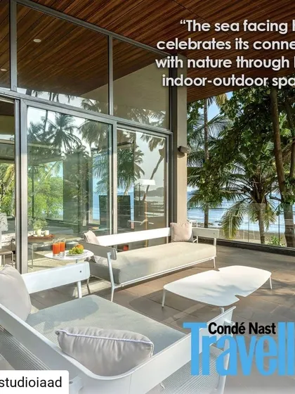 Conde Nast Traveller featured our Cove project, highlighting how the sea-facing home celebrates its connection with nature through lavish indoor-outdoor spaces. The design is a retreat meant to nourish, energize, and enrich the living experience.