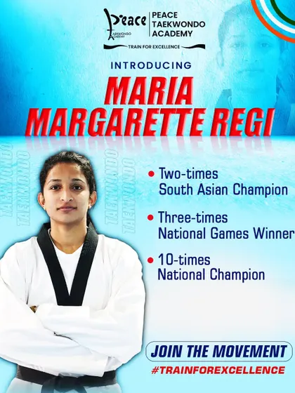 A true warrior, Maria Margerette Regi is a 10-time National Champion. Her incredible record and dedication make her a powerful role model for all our students.