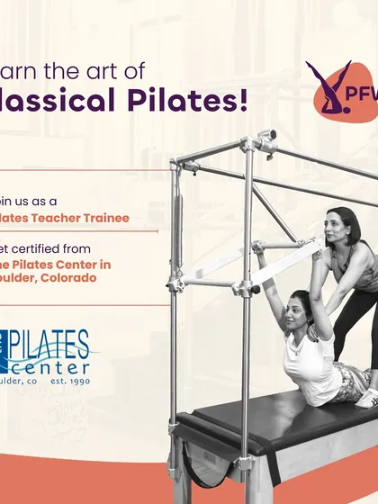 Learn the art of Classical Pilates in a fully equipped studio. As a trainee, you will get certified from The Pilates Center in Boulder, Colorado.