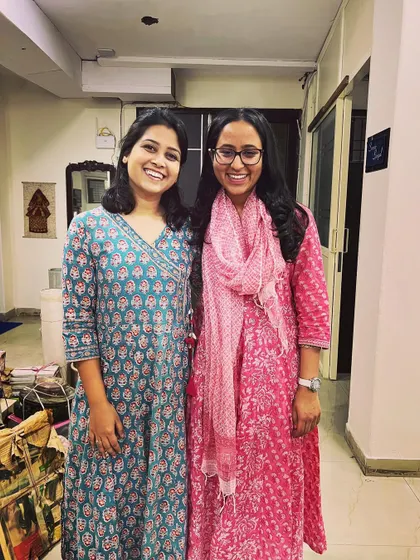 A photo from our last days at the Delhi studio. These memories are so precious to us.