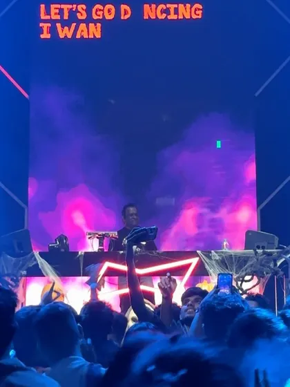Let's go dancing. The message is simple and the crowd always delivers. A shot from my Halloween set at Sunburn Union.