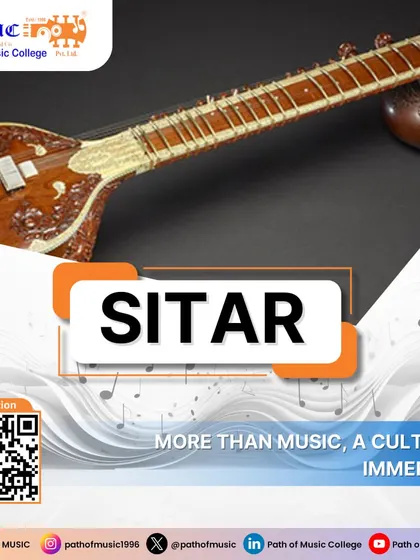 Immerse yourself in the rich tradition of Indian classical music by learning the sitar. Our esteemed instructors guide you through the nuances of this enchanting instrument.