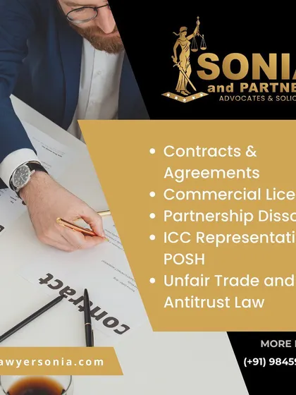Solid contracts are the foundation of any successful business. I assist with drafting and reviewing agreements, managing commercial licensing, and navigating the complexities of partnership dissolution. I also provide representation in matters of unfair trade practices to ensure your business operates on a level playing field.