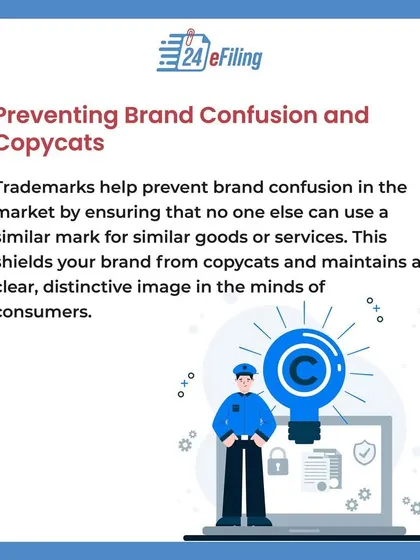 Here are the top five reasons to trademark your brand. This carousel covers how it provides legal protection, builds brand recognition, increases asset value, prevents confusion, and enables global expansion.