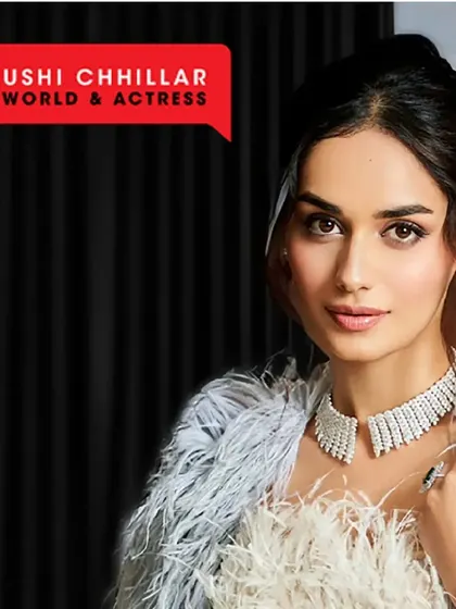 This promotional shot features Manushi Chhillar, representing the sophistication and trust that our clients expect. Our partnership underscores the message that for end-to-end real estate purchases, "Only Geetanjali is good enough."