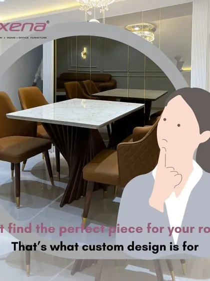 Can't find the perfect piece of furniture for your room? That's what custom design is for. We can create furniture that fits your space and style perfectly.