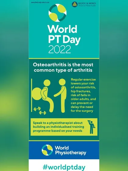Regular exercise is one of the most effective ways to lower your risk of Osteoarthritis and can delay the need for surgery.