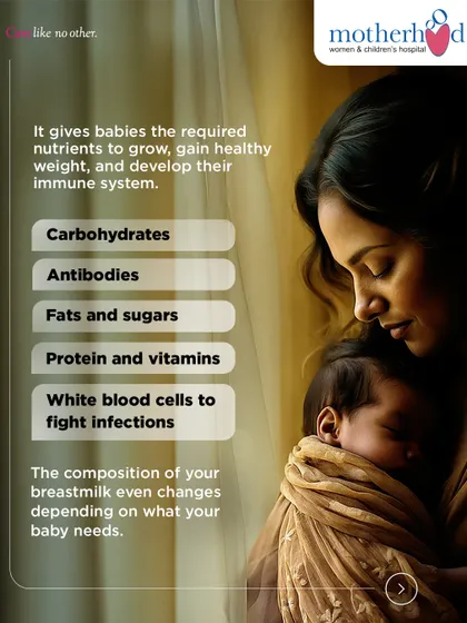 Breast milk is a dynamic source of nutrition, containing the perfect mix of carbohydrates, antibodies, fats, proteins, and vitamins. Its composition even changes to meet your baby's specific needs, offering tailored protection and fuel for growth.