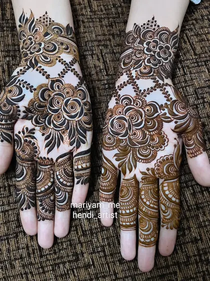 A Dubai floral pattern with a net-like design, a unique and modern choice.