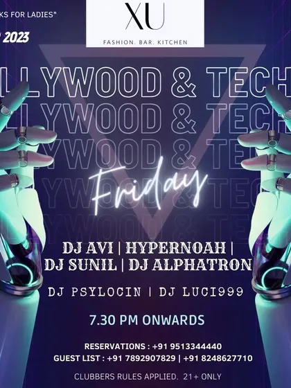 This event at XU was so big we pushed the promotion hard. It's all about creating a unique Bolly-Tech sound for the Bangalore crowd.