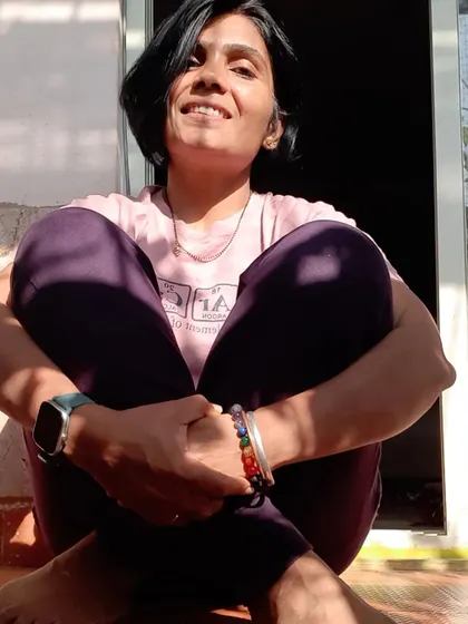 Feeling the sun and the accomplishment after Day 1 of a 108 Suryanamaskar challenge. Personal challenges like these are a great way to deepen spiritual growth and build mental fortitude.
