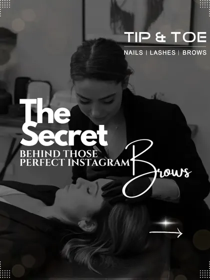 The secret to those perfect Instagram brows is often brow lamination. This treatment sets your brow hairs in place, making them look fuller, neater, and more defined all day long.
