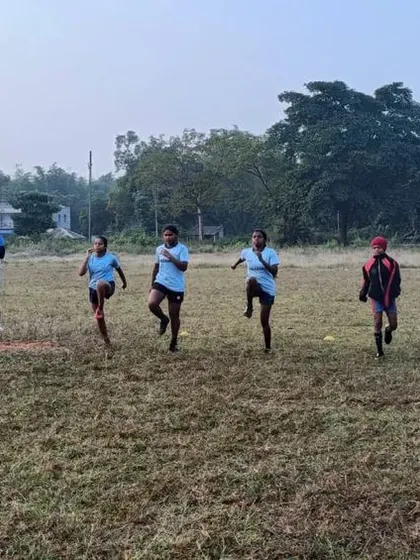 Morning drills on the rugby field. Consistent practice and dedication are key to growth, and we are inspired by the energy and enthusiasm these young players bring to the field every day.